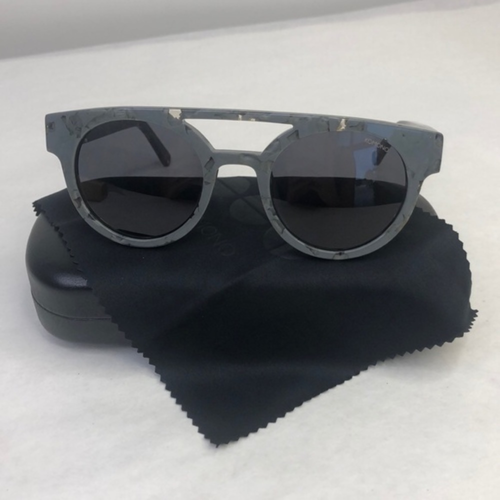 KOMONO Dreyfuss sunglasses Concrete NEW grey gray - Picture 6 of 13